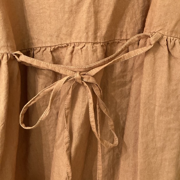 Linen By MN Canyon Clay Sleeveless Dress - Picture 4 of 6
